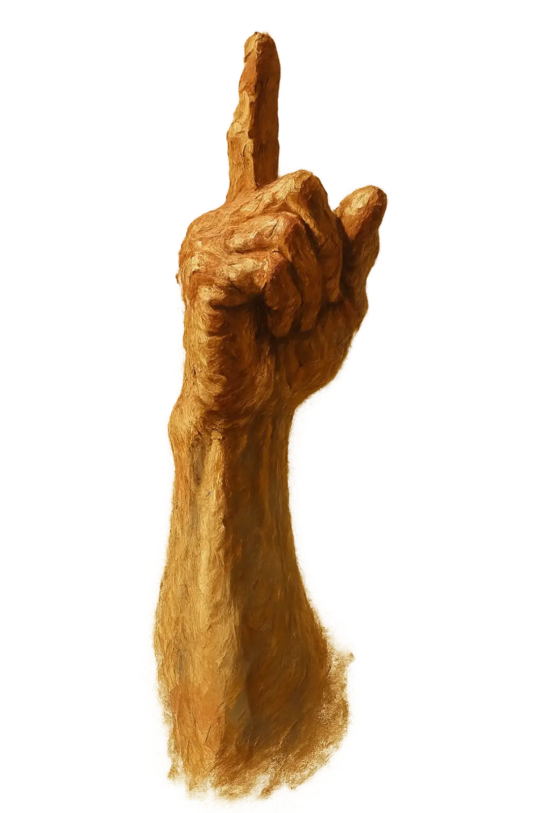 One finger